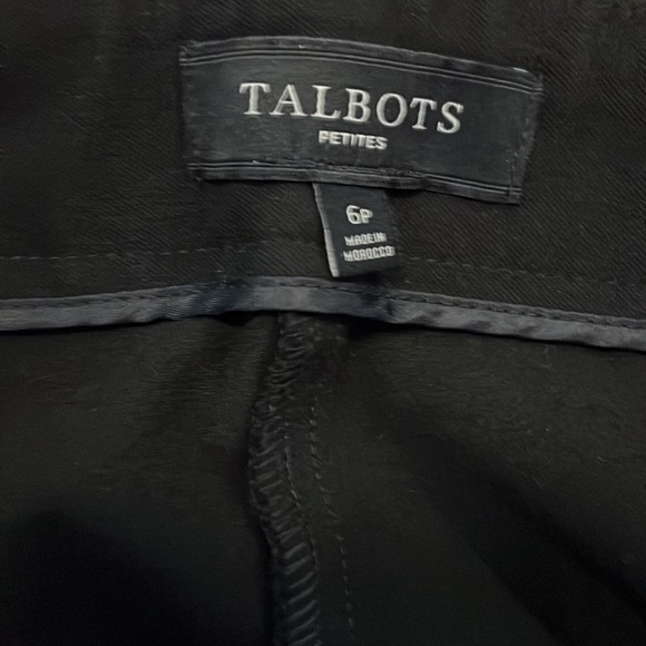 COPY - Tablbots Black Dress Pants TWO pairs size 6 petite - Picture 2 of 4